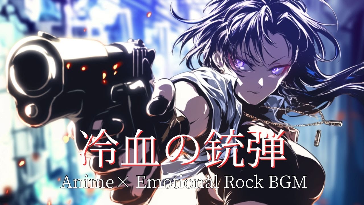 【Playlist】冷血の銃弾  |戦闘×Anime×Emotional J-Rock  作業用BGM アニメOP