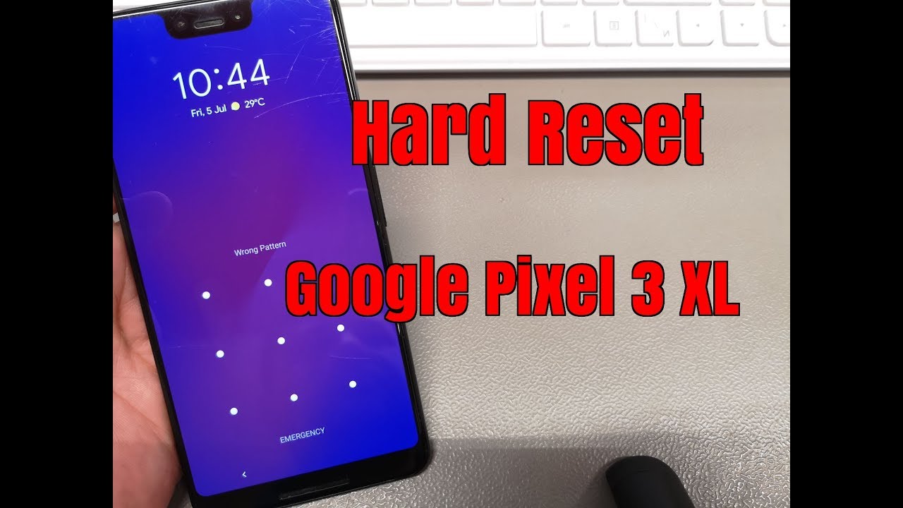 Hard Reset Google Pixel 3 XL. Remove pin, pattern, password lock!!!