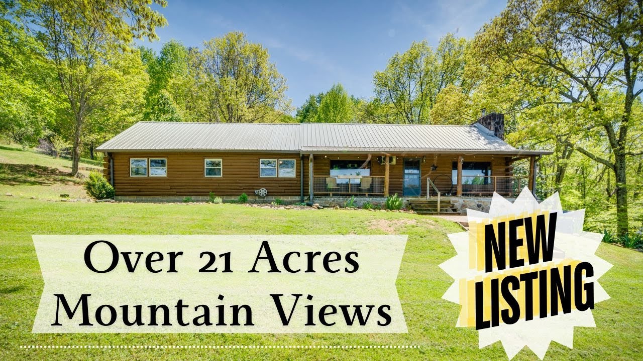 Over 21 Acres of Private Land That Backs Up to National Forest!! Cabin Tour in Greeneville, TN!