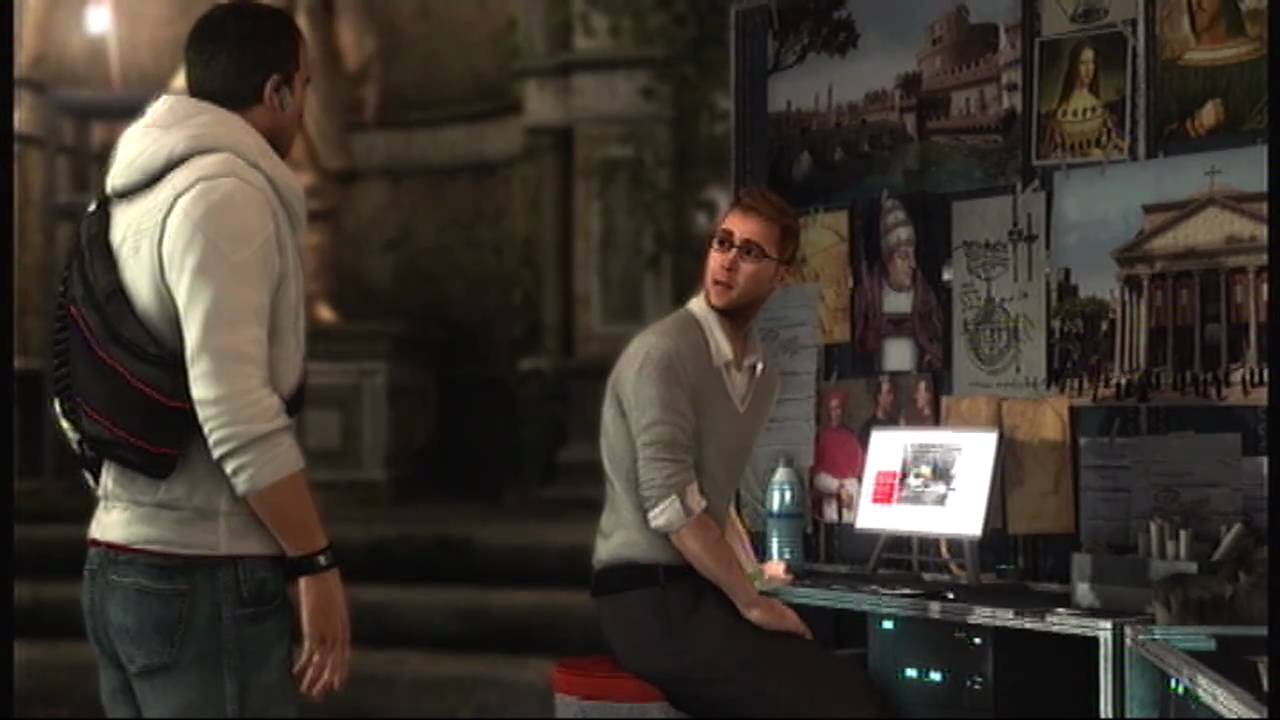 Assassin's Creed Brotherhood Lucy, Shaun and Rebecca Conversations