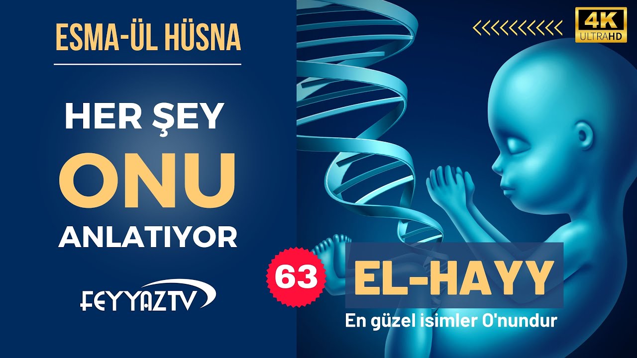 Allah'ın İsimleri - 63: EL- HAYY (4K)