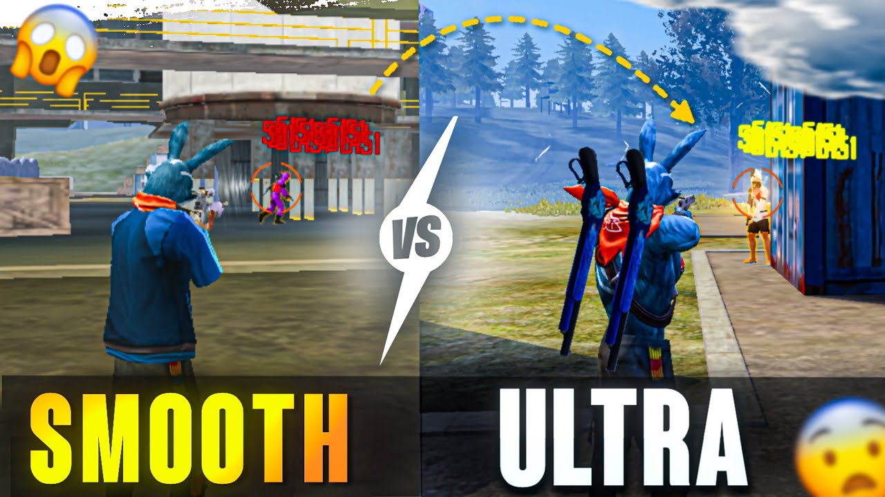 Smooth or Ultra ?- Which is Best 🤫 - Telugu My Custom Hud Code - New Trick For Headshot 🔥 