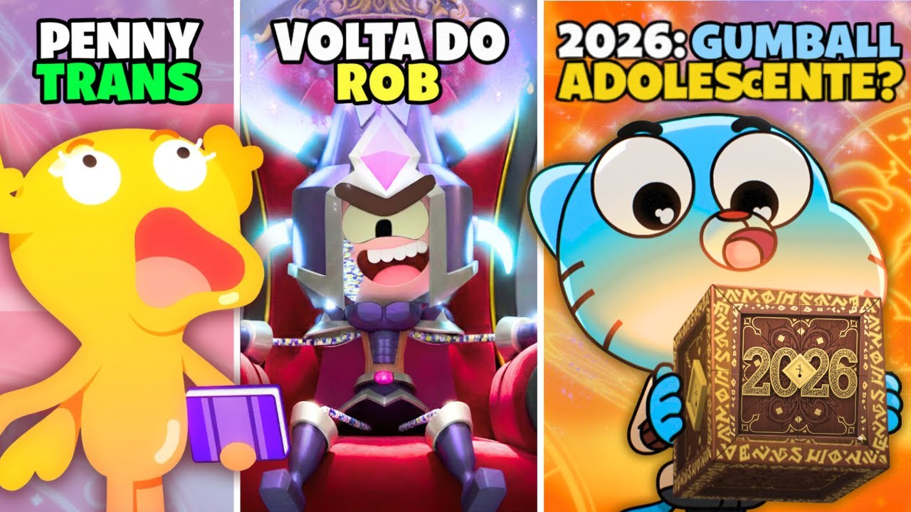 PENNY TRANS, ROBLOX, VOID E NOVA SÉRIE: RETROSPECTIVA GUMBALL 2025