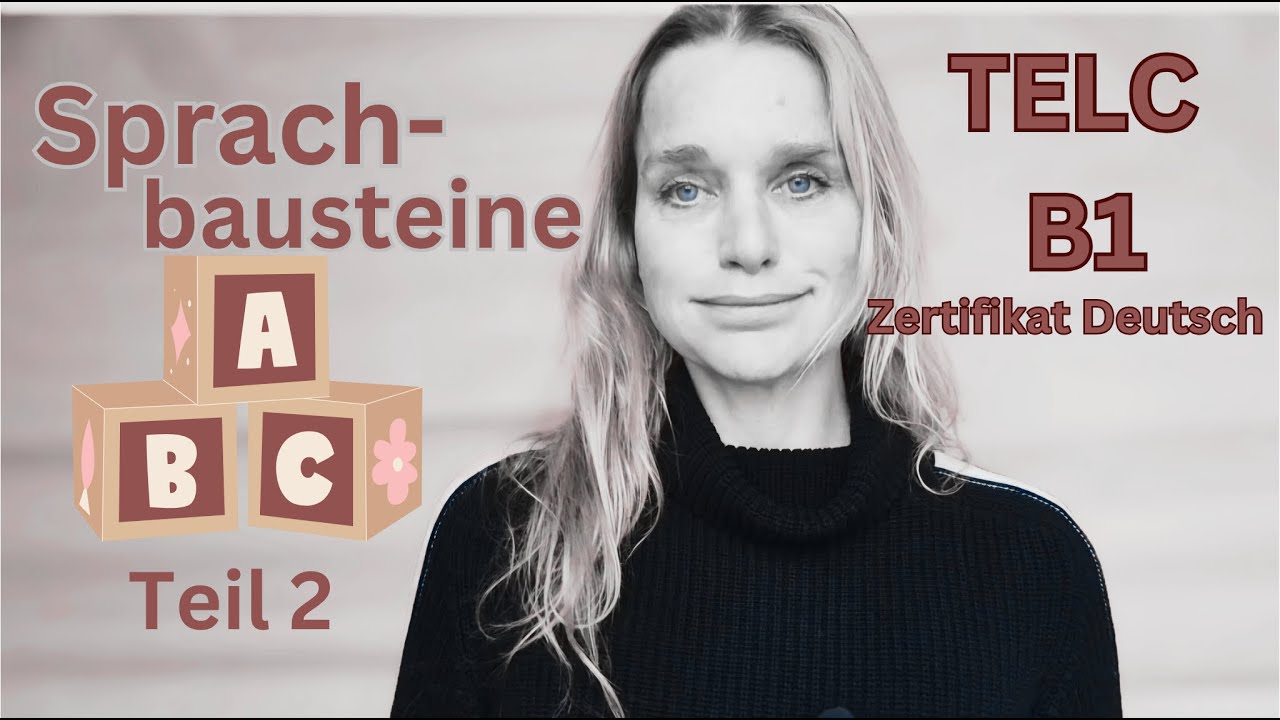 Telc B1 Sprachbausteine Teil 2 Prüfungsvorbereitung