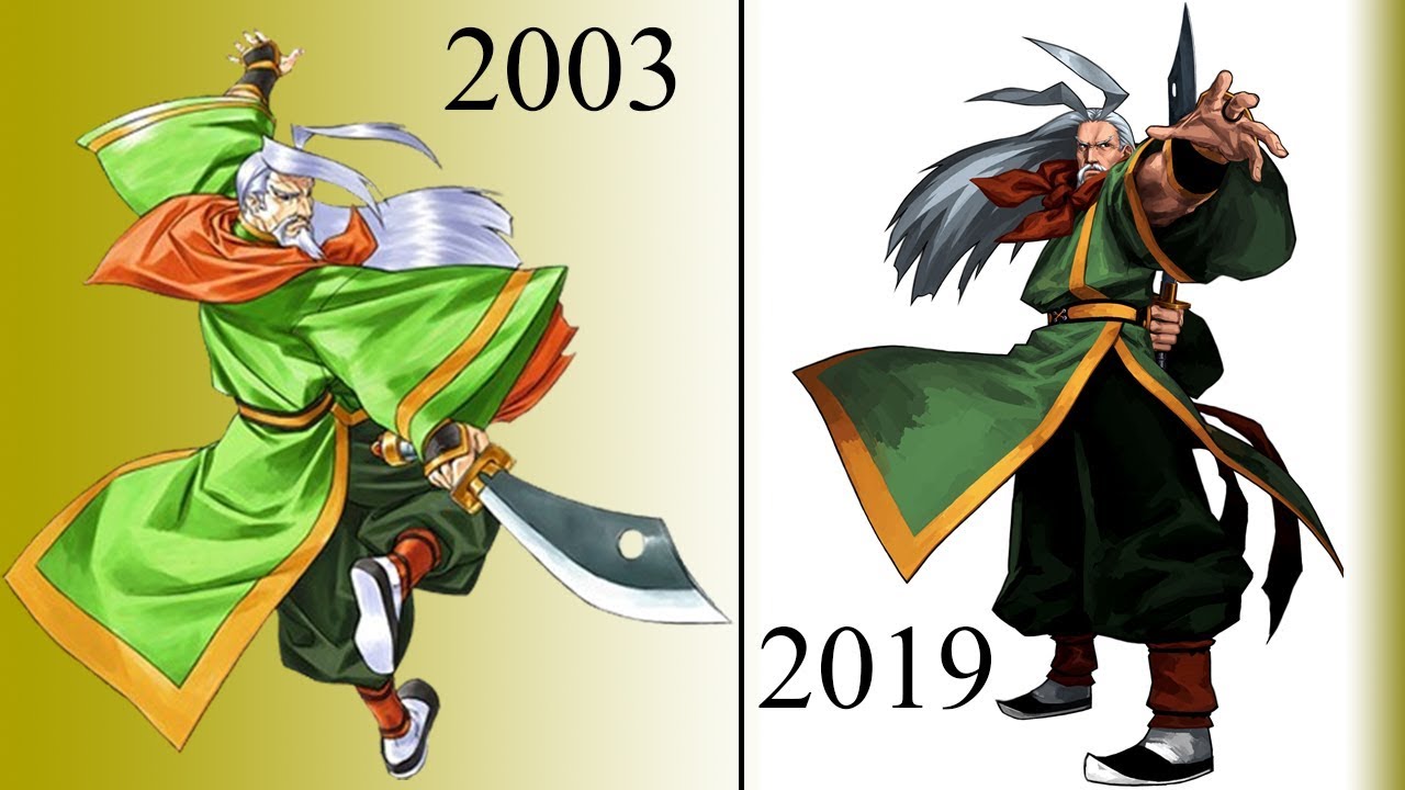 Evolution of  YUNFEI (Samurai Shodown)