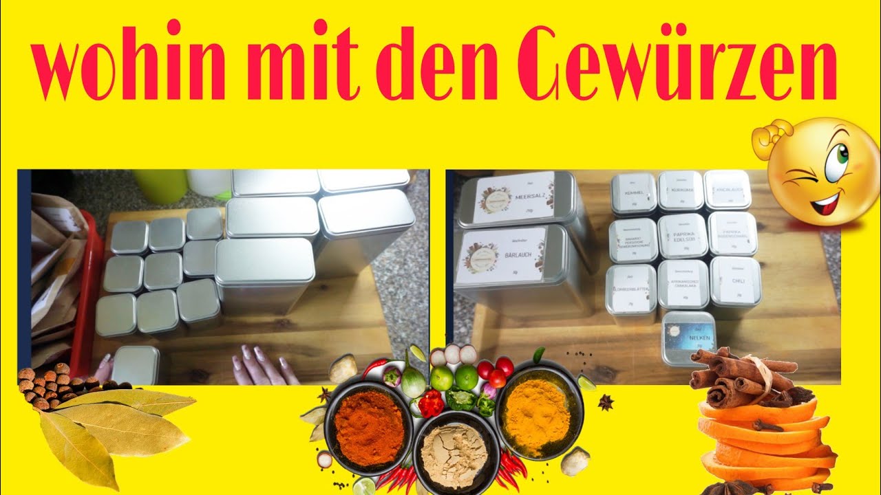 #gew&uuml;rze  wohin mit den Gew&uuml;rzen? | gew&uuml;rzmaster| Spicebar...
