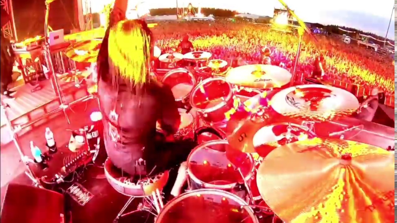Jay Weinberg - The Heretic Anthem Live Drum Cam (Rockfest 2019)