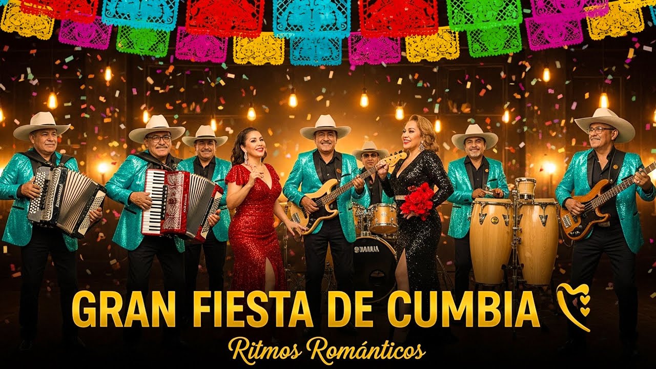 ✨ “Gran Fiesta de Cumbia 💃 Ritmos Románticos al Estilo de Los Ángeles Azules” ✨