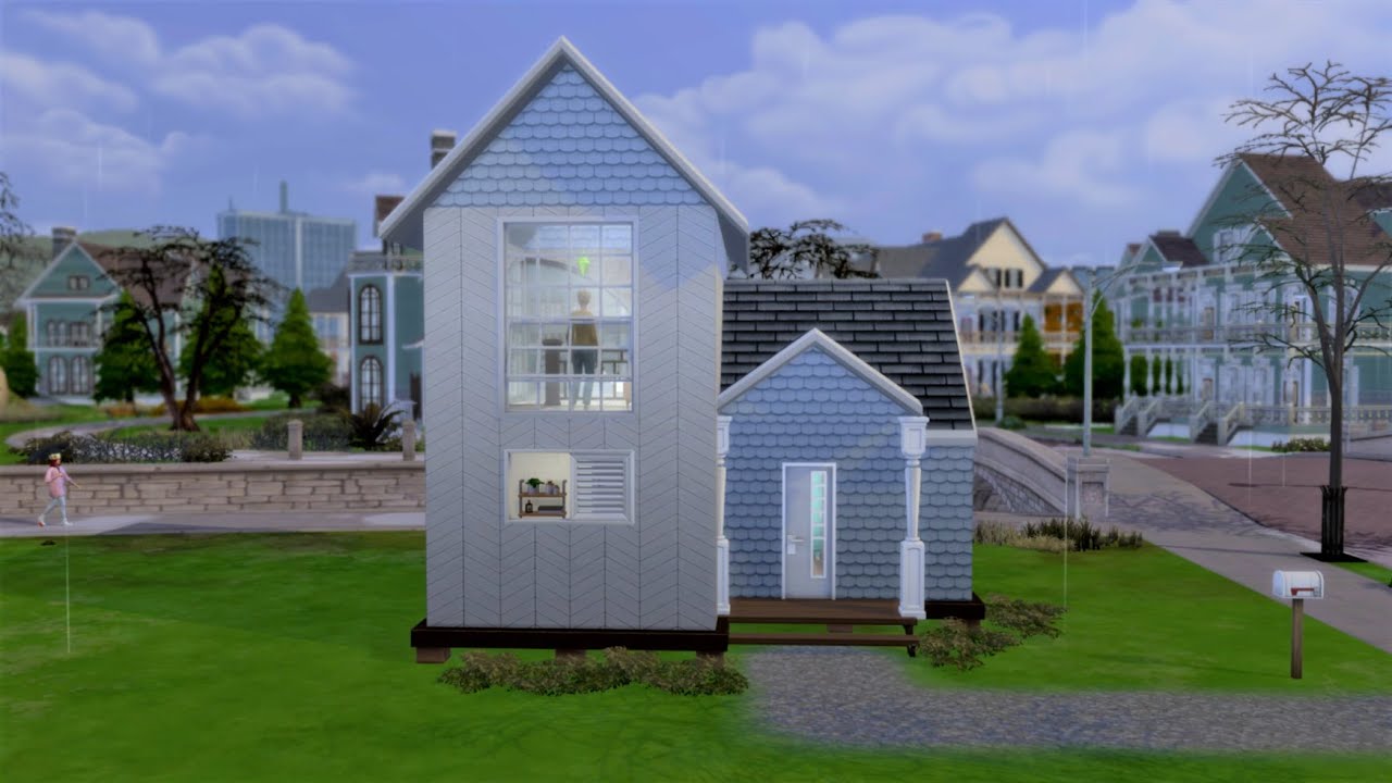 ASMR | Building a tiny house! 🏠 | Sims 4 Tiny Living First Look