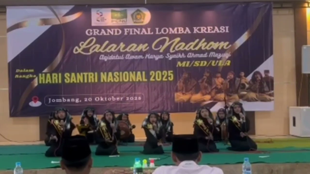 Juara 1 Lomba Lalaran Nadoman  HSN Se Kab Jombang di Kemeg Jombang.