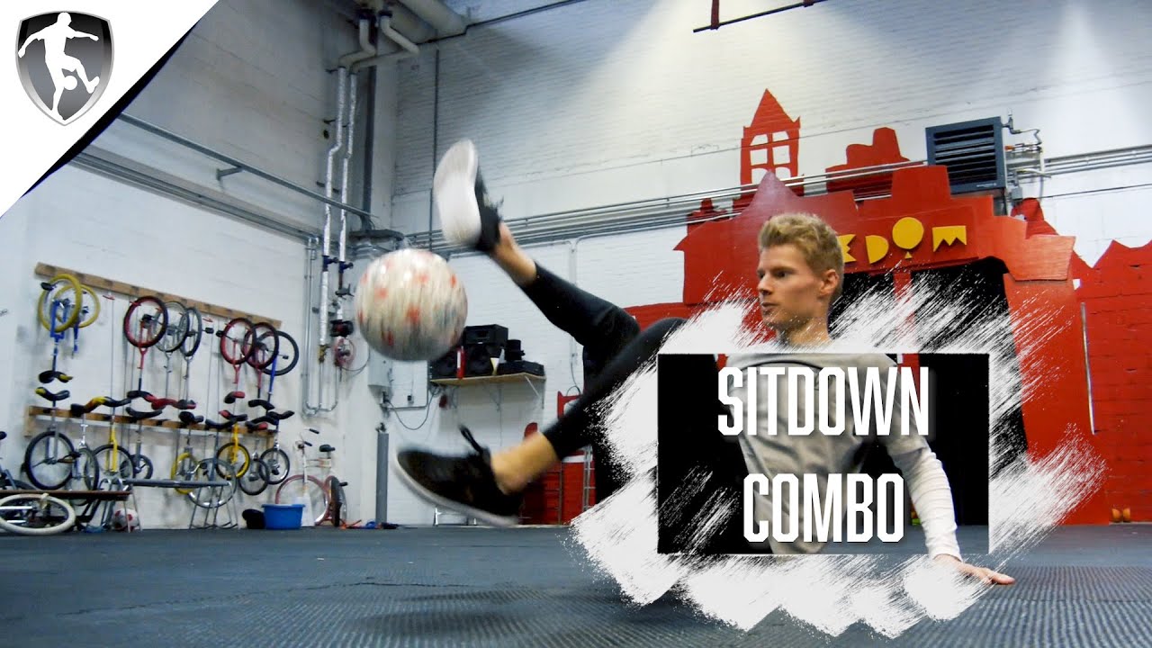 Leer Freestyle Voetbal - Beginnende Sitdown Combinatie