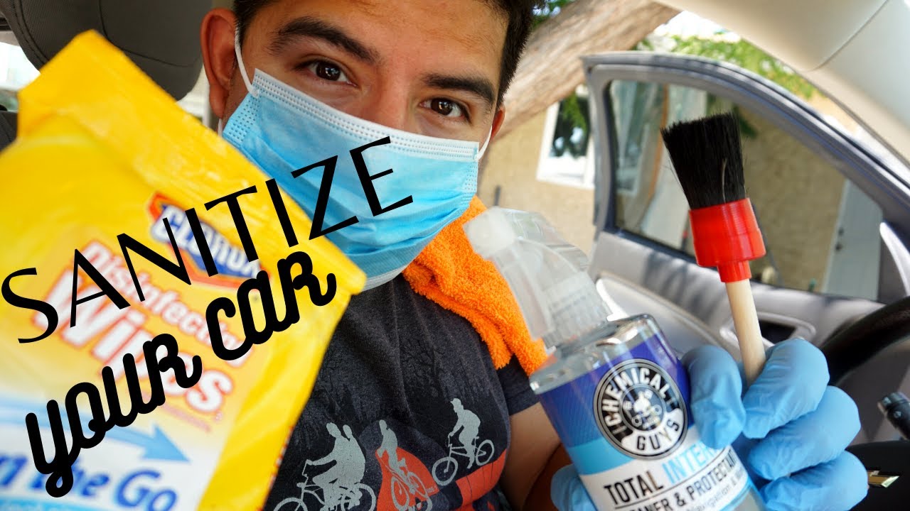 HOW TO CLEAN AND DISINFECT YOUR CAR'S INTERIOR/ THE BASIC WAY