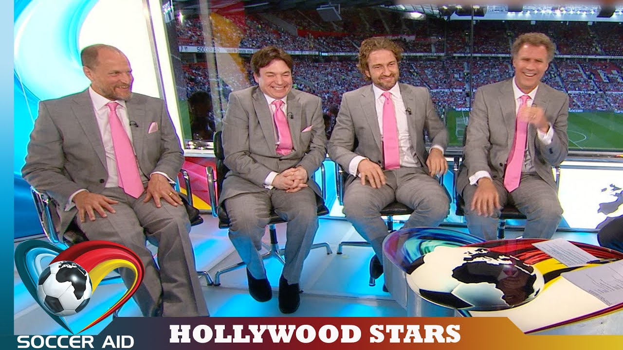 Hollywood Comes To Soccer Aid