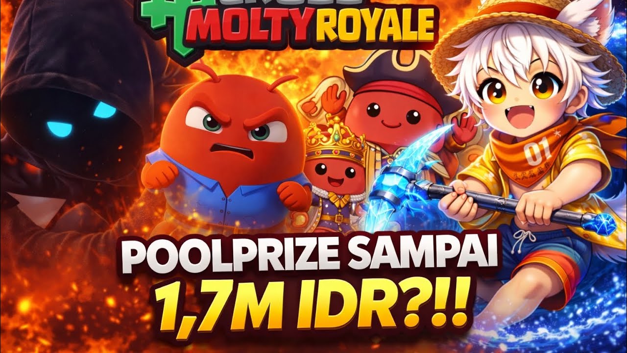 Full Guide Event MoltyRoyale, Hadiahnya Bisa Sampai Miliyaran!!!