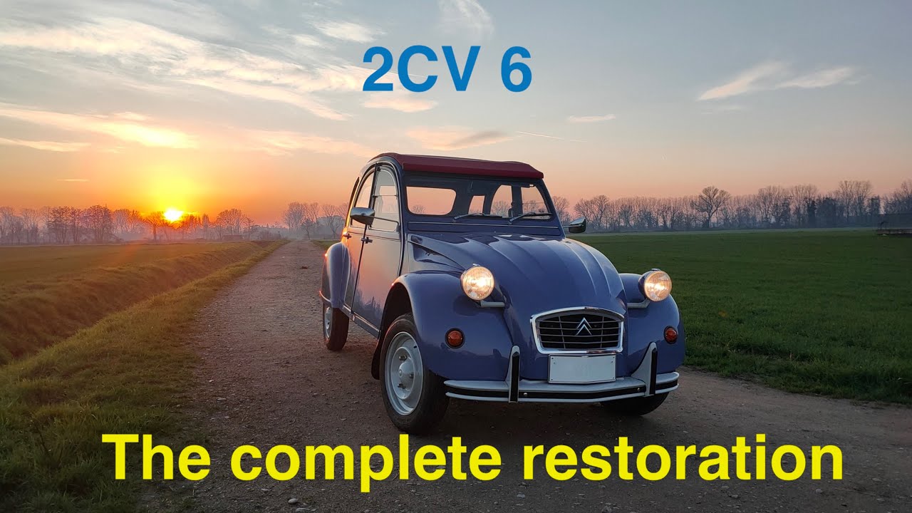 Lulù - Citroën 2CV 6 - Restoration