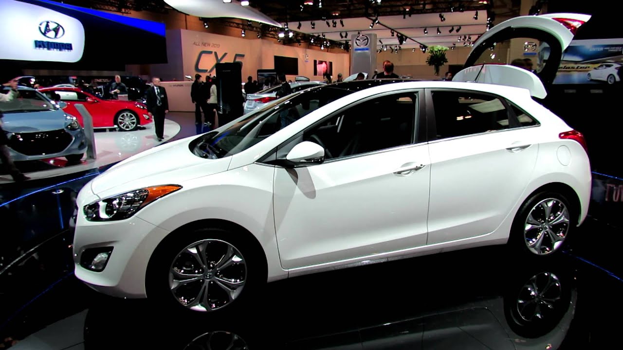 2013 Hyundai Elantra GT Hatchback Exterior at 2012 Toronto Auto Show