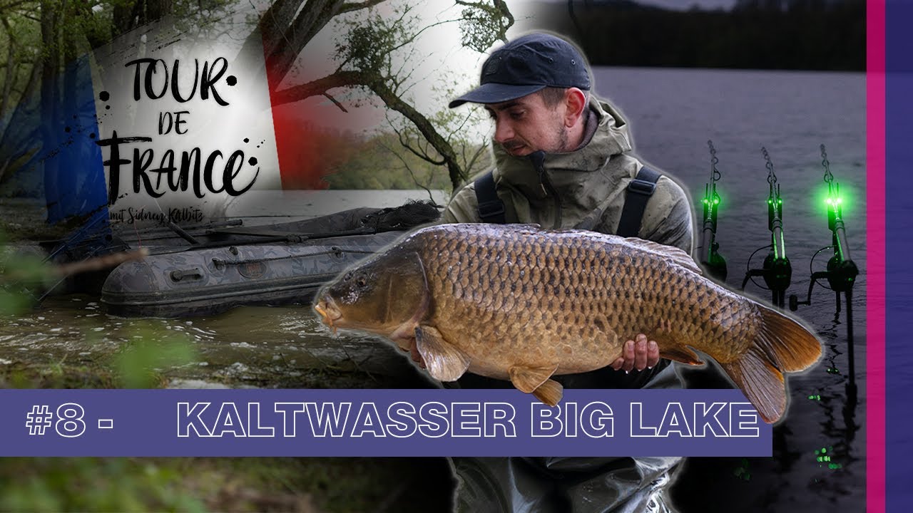 Karpfenangeln im kalten Wasser🥶 - Frühjahr am Big Lake🇫🇷 | Tour de France #7 | Scobutter | France