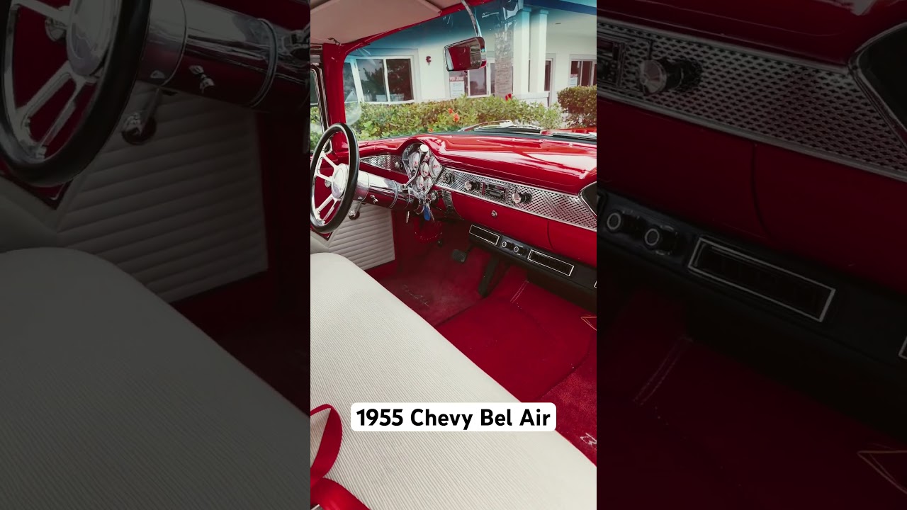 1955 Chevy Bel Air for SALE! V8 auto, pb, ps, ac. Beautiful condition. 