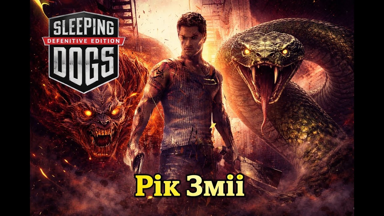 leeping Dogs Definitive Edition DLC  Рік Змії Проходження
