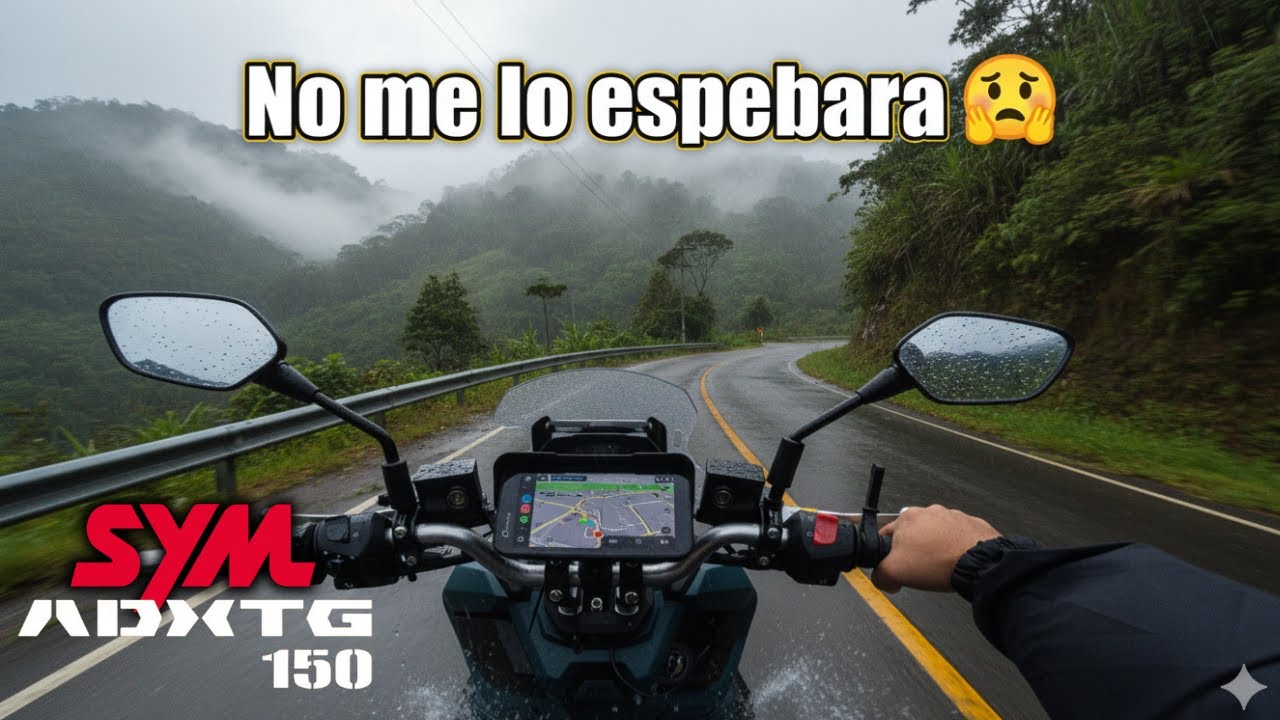 🚨 Lo que viví manejando la SYM ADX TG150 rumbo a La Unión