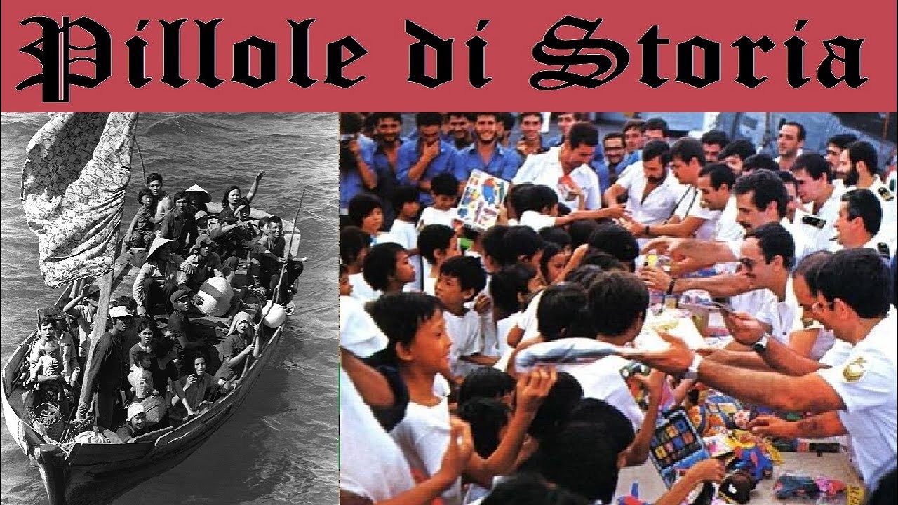 707- Quando 3 navi italiane fecero 30.000 km per salvare 907 profughi vietnamiti [Pillole di Storia]