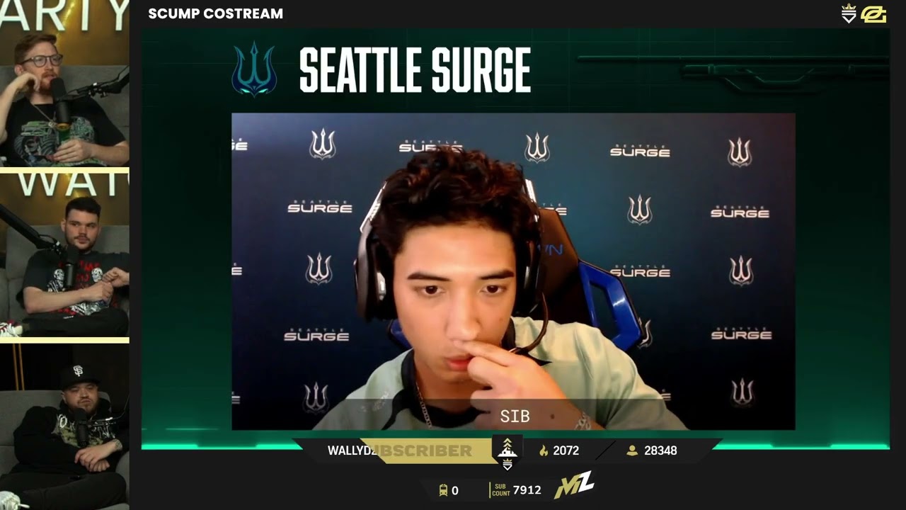 Scump Reacts to FaZe vs Seattle Surge!😳🔥 *MAP 2*