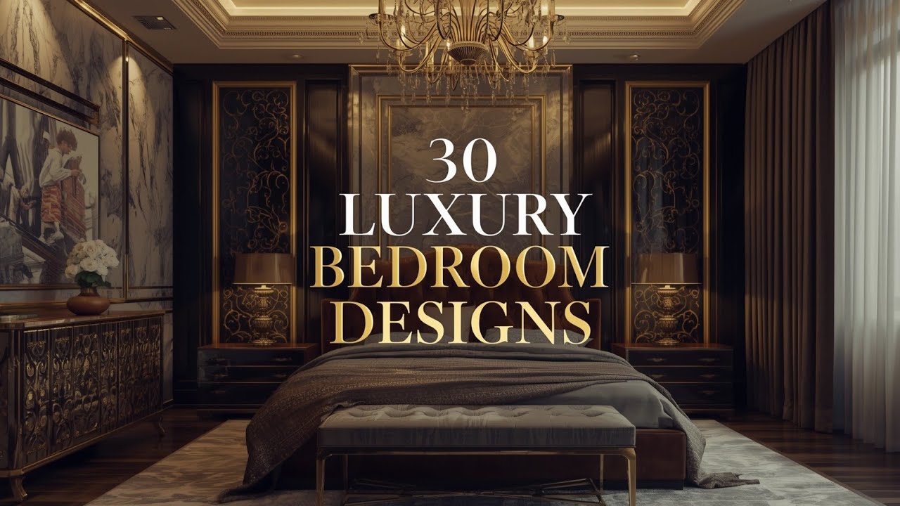 30 Luxury Bedroom Designs That Redefine Modern Elegance | AI 3D Interior Inspiration 2026