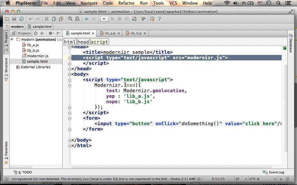 Modernizr Jump Start