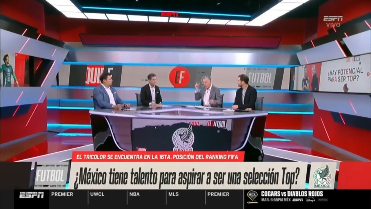 Equipo F ESPN💥24 de mar💥&iquest;M&eacute;xico tiene talento para aspirar a ser una selecci&oacute;n Top?