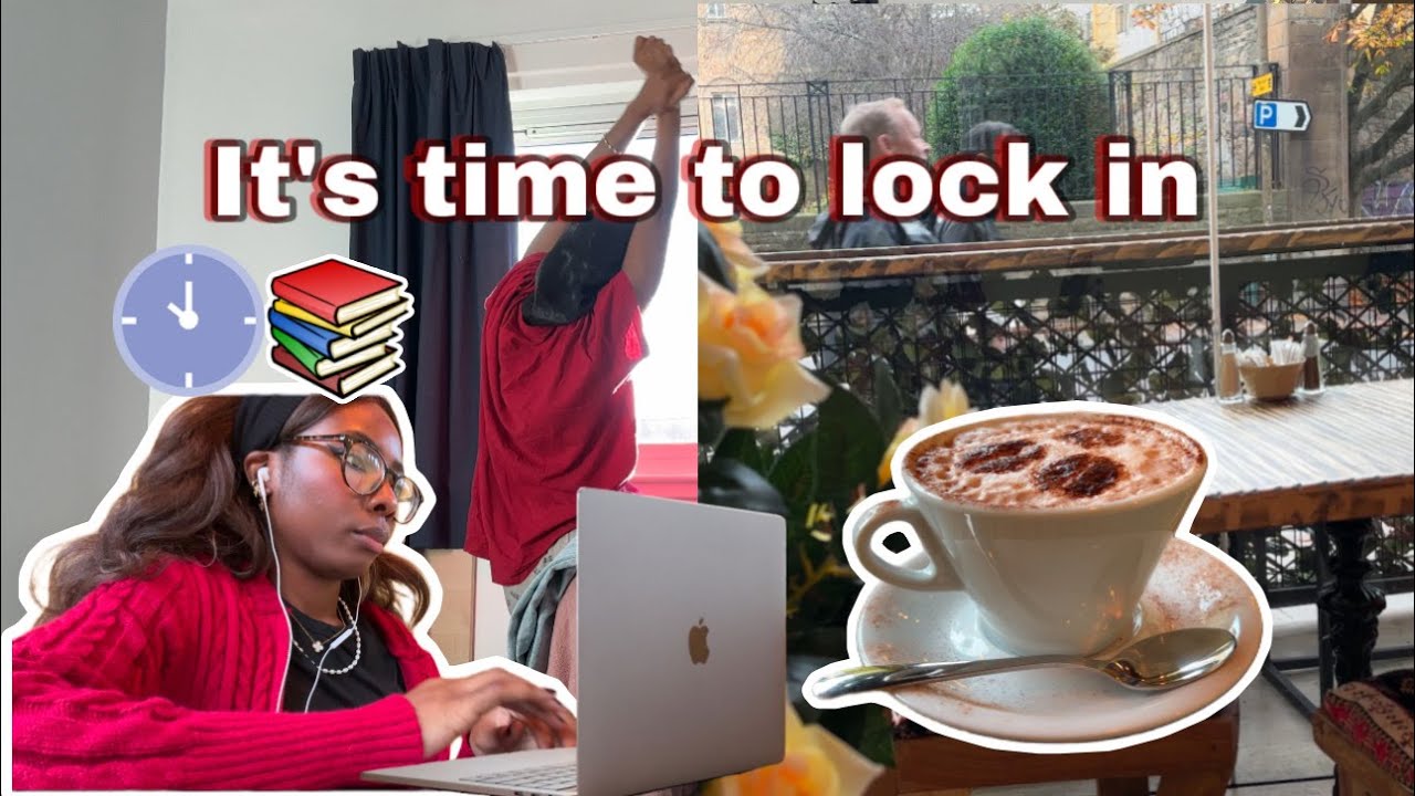 Day in the life of a LAZY 2nd year uni student *VLOG* | studying, cafe, rants, life update etc