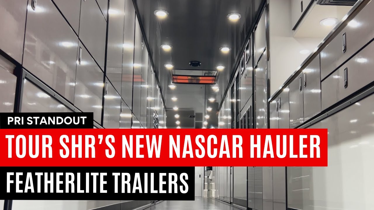 PRI Standout: Tour Stewart-Haas Racing's New NASCAR Featherlite Trailer