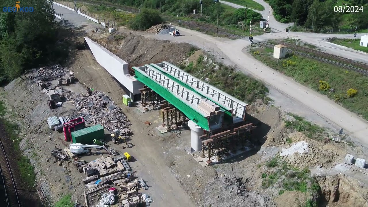 ŽSR, Modernizácia koridoru: št. hranica ČR/SR - Čadca - Krásno n/ Kysucou,  3. etapa. Autor: MaKr