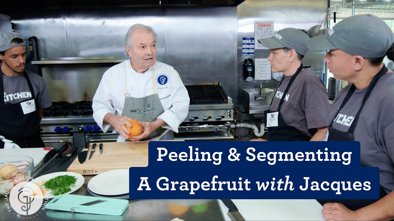 Jacques' Technique for Peeling & Segmenting Grapefruit