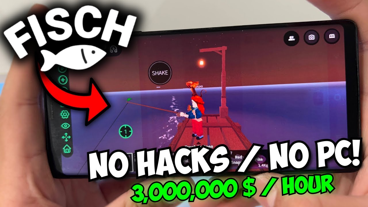 (BEST) Fisch MACRO Mobile - How To Macro In Fisch Mobile Roblox?
