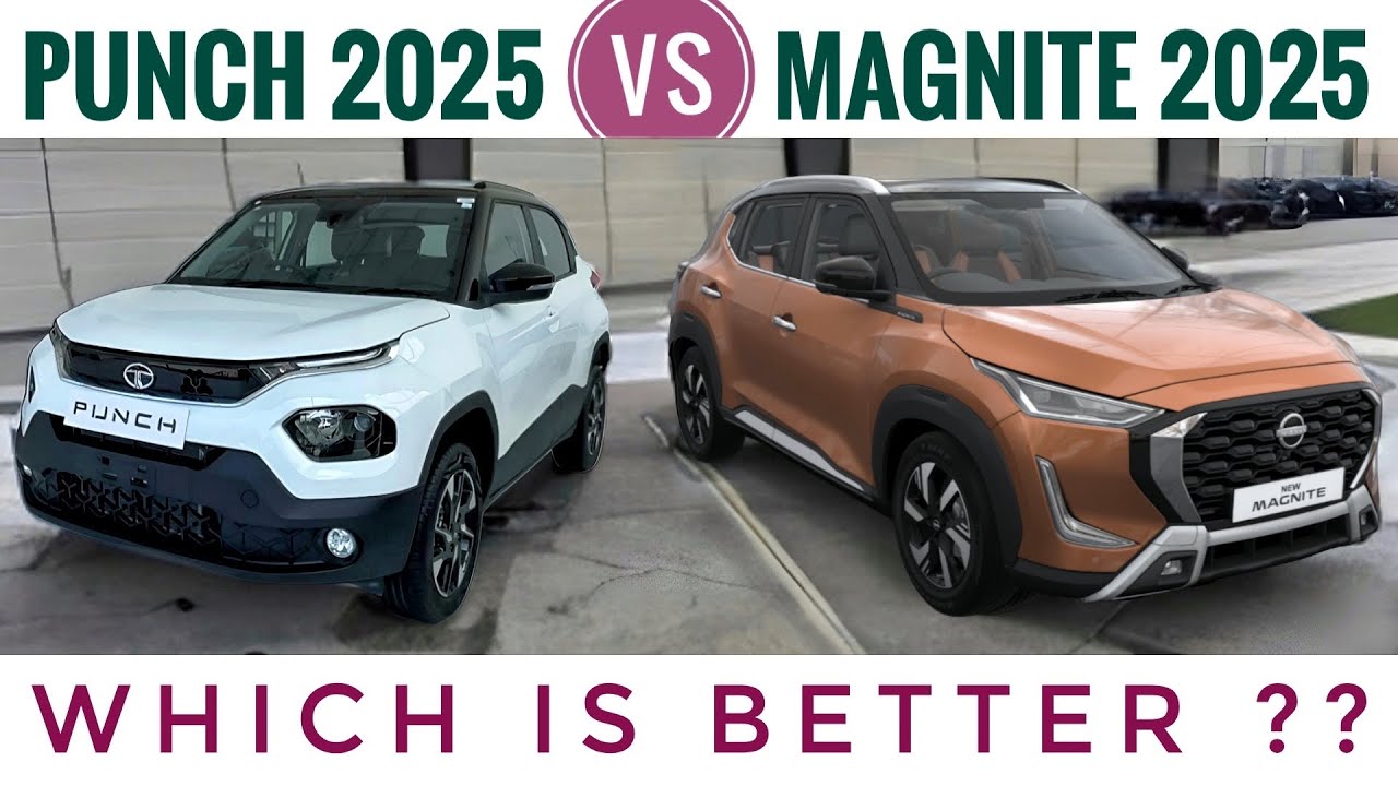 Tata Punch vs Magnite Facelift 2025 - Don't Make Mistake! | Nissan Magnite Facelift vs Punch 2025