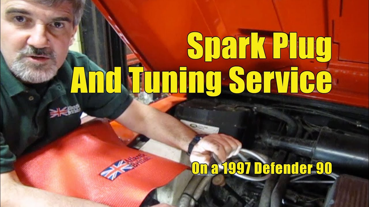Change Out Spark Plugs And Ignition Wires Every 30,000 Miles On A Land Rover Defender 90 1997