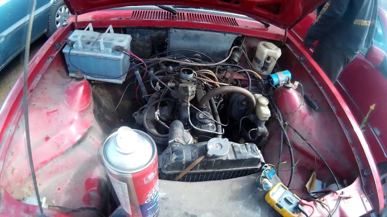Opel Kadett C start up after 500 years or so. Godlike inc.