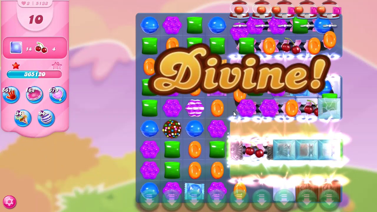 Candy Crush Saga Level 5133 NO BOOSTERS