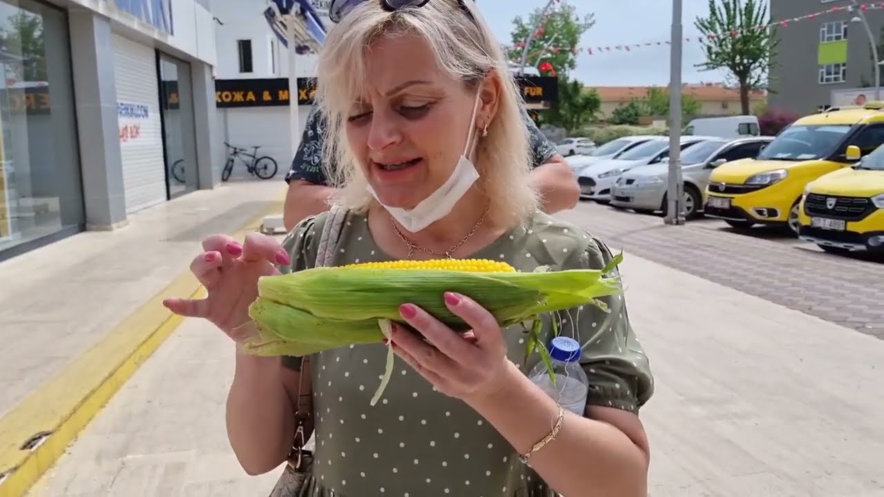 Рынок продуктовый в Турции Кемер. Изобилие