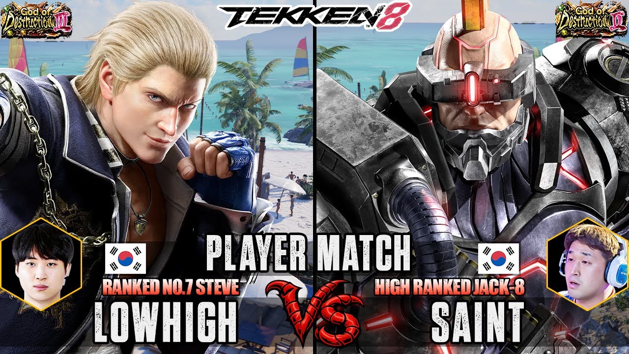 T8 ▰ DRX | LOWHIGH 🇰🇷 (#7 Ranked Steve) Vs SAINT 🇰🇷 (Jack-8) ▰ High Level Gameplay!
