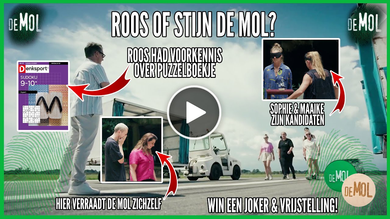 ROOS BETRAPT TIJDENS FINALE VRIJSTELLING SPEL & NORA VERKLAPT DAT SOPHIE NIET DE MOL IS | #576