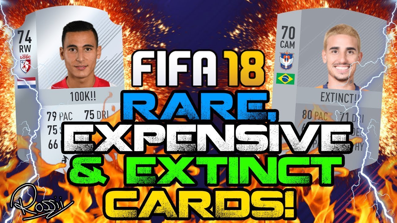 FIFA 18 RARE, EXPENSIVE & EXTNCT CARDS!! 100K SILVER!! CRAZY PRICES!!