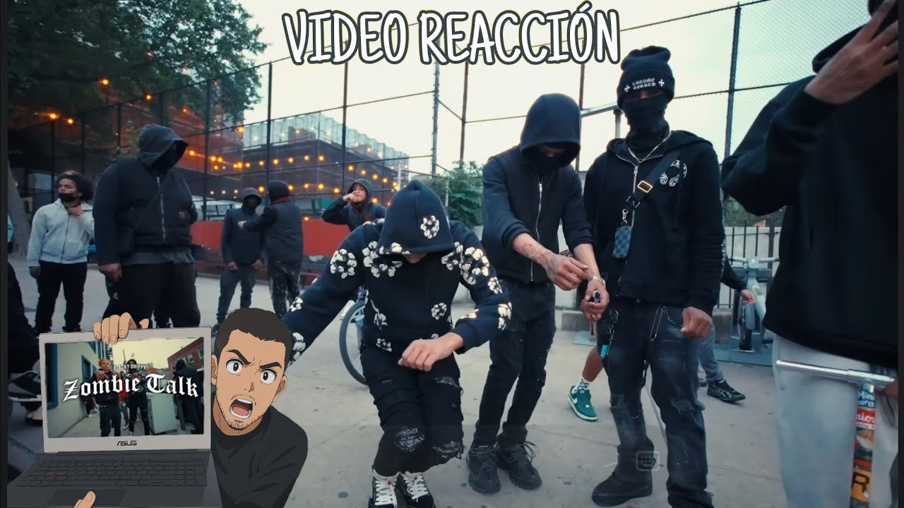 ( reaccion ) BLACKY DRIPPY - ZOMBIE TALK (Official Music Video) Shot. By ‪@ChinolaFilms‬