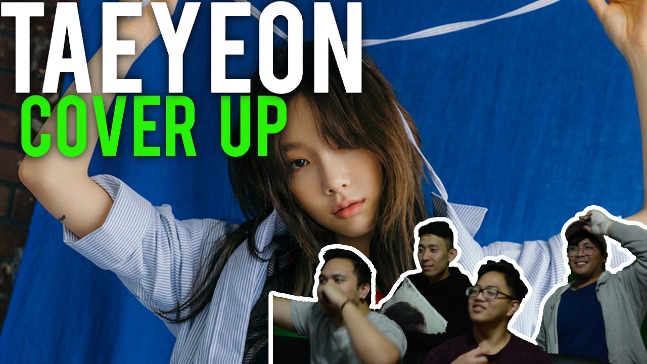 TAEYEON'S COVER UP LYRIC VIDEO (Reaction)