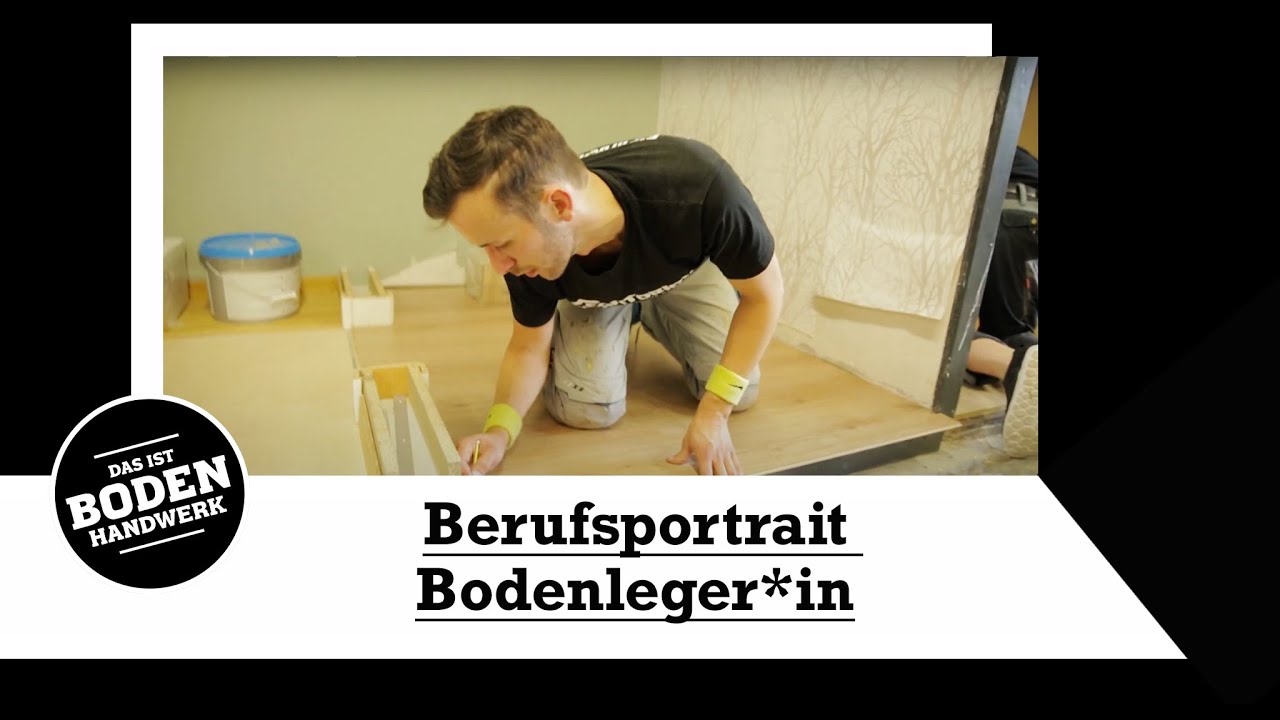 Berufsportrait Bodenleger*in