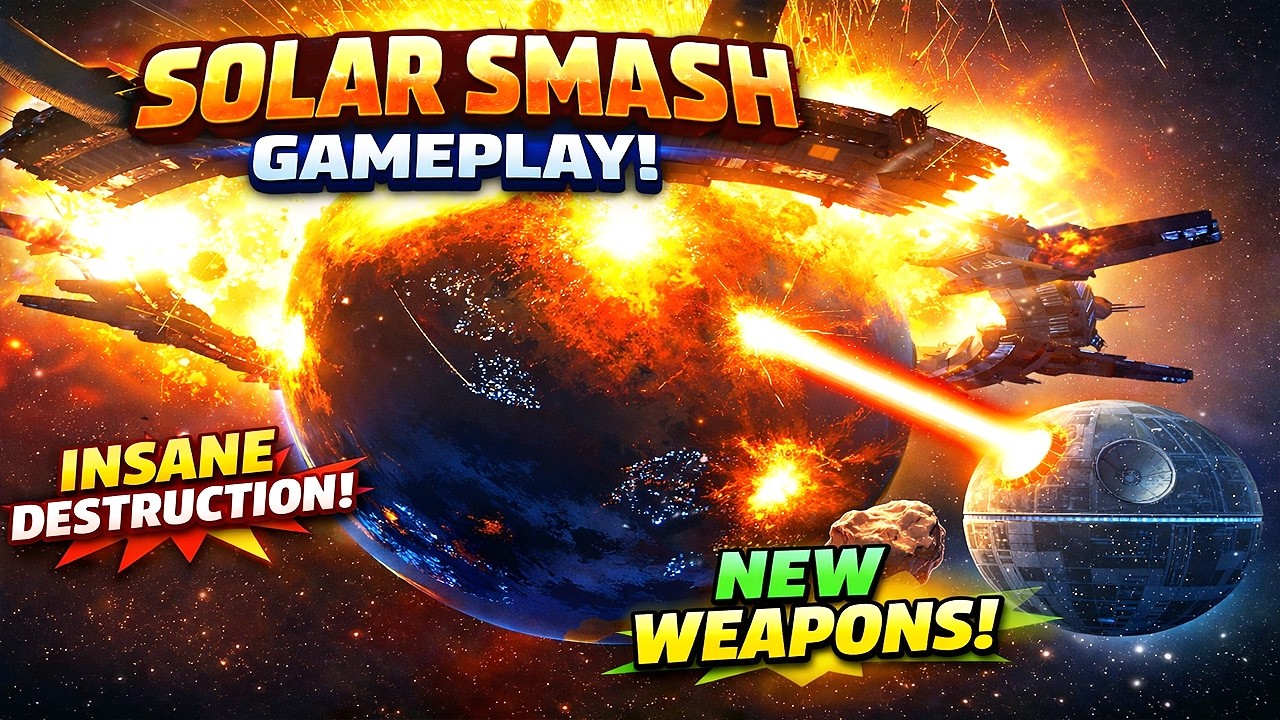 🎮 Solar Smash Gameplay #4 | No Commentary (Sin Comentarios)