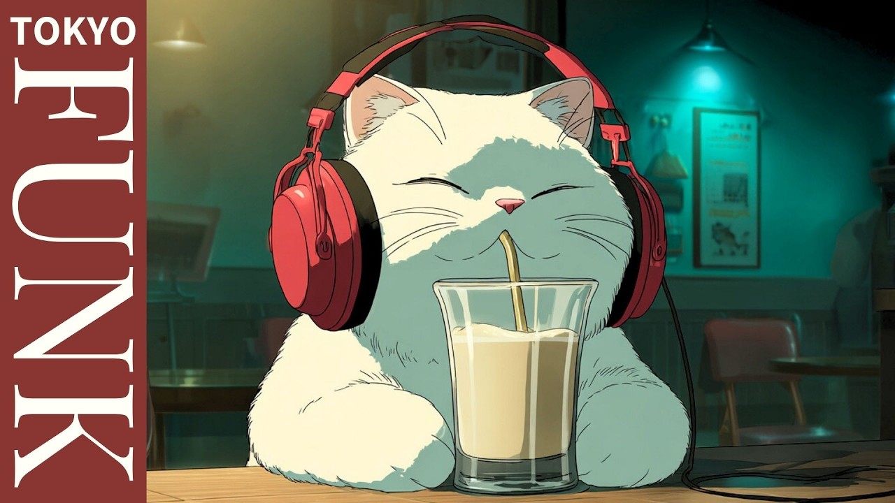 /𝐧𝐨 𝐦𝐞𝐨𝐰 𝐛𝐚𝐫 | 80's Tokyo Funky Lofi Playlist 🎧 | Broadcasting Beyond | Relax & Chill & Study to
