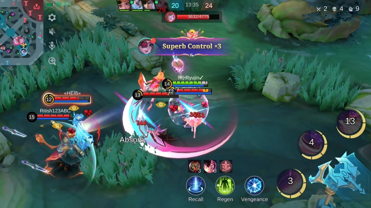 Ruby Gameplay (insane clutch 😱😱) by Immortal Player.