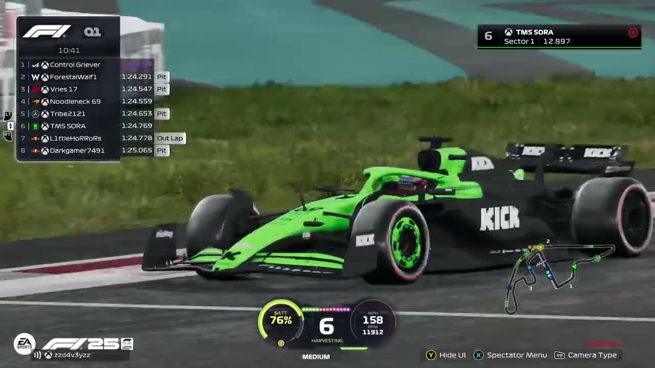 F1™25 UIRL F1 S20 Race 8 Abu Dhabi Broadcast