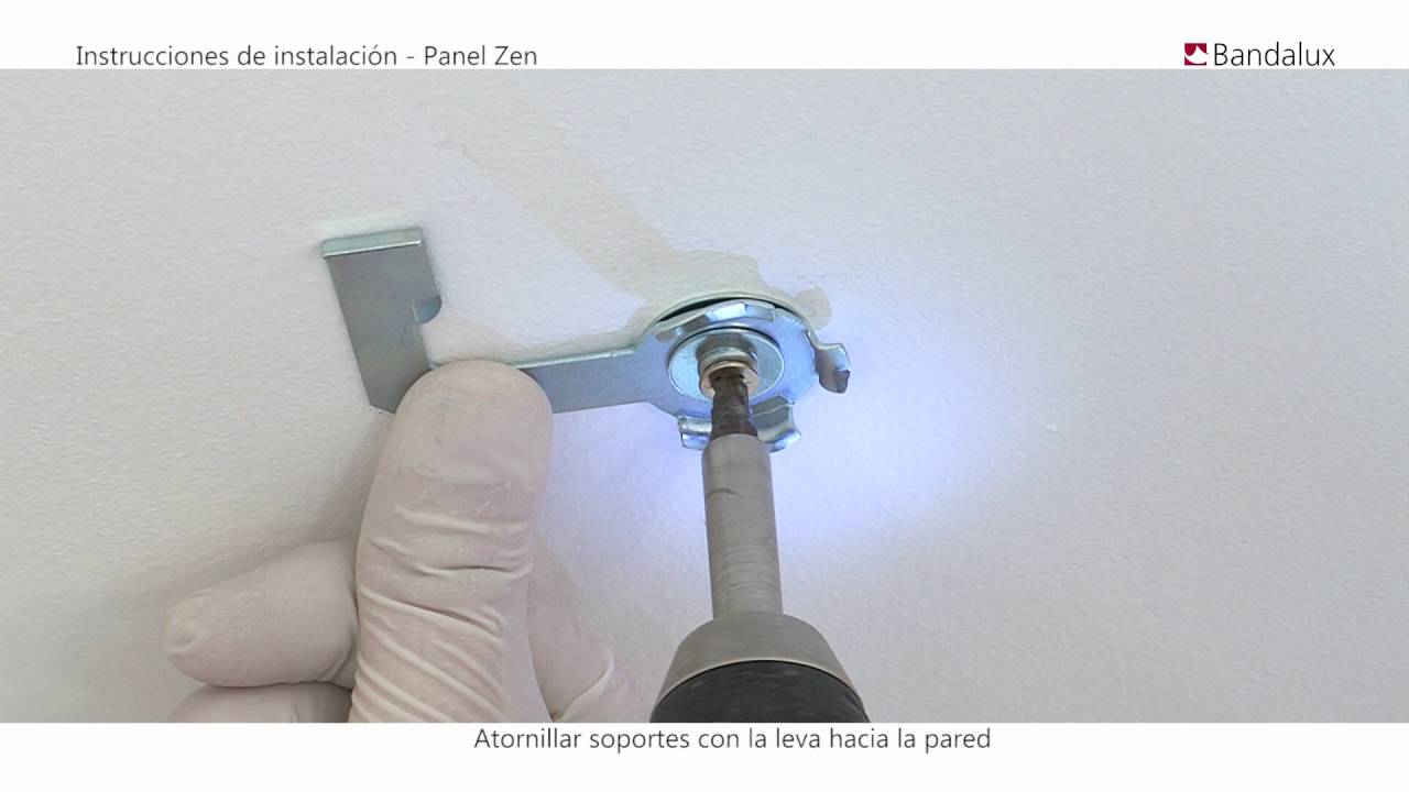 Bandalux | Vídeo Instalación - Panel japones Zen